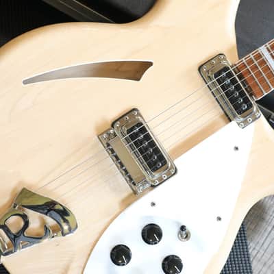 2023 Rickenbacker 360 Semi-Hollow Electric Guitar MapleGlo + OHSC image 5