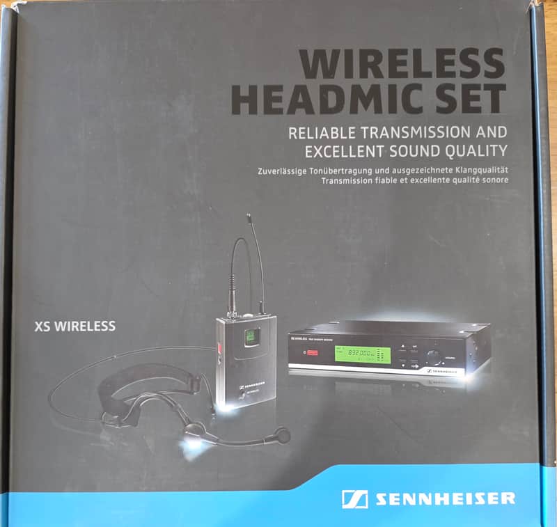 Sennheiser XSW52A ME3 Mid 2000's - Black image 1