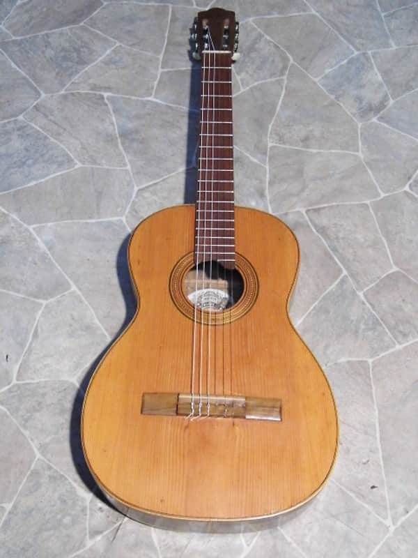 rare vintage Vicente TATAY TOMAS Classical GUITAR Guitarra Gitarre SPAIN 1960s image 1