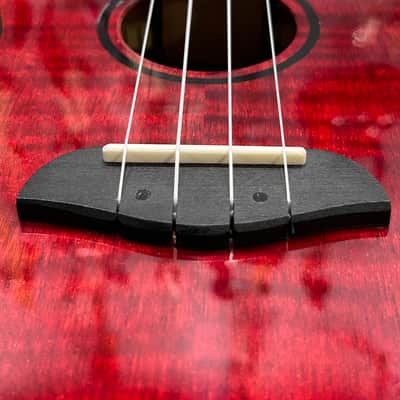 LAILA UDW 2313 FO HG RED - hi gloss concert ukulele Bild 4