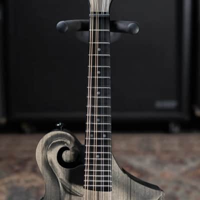 KLOS Carbon Timber F-Style Mandolin DAE EQ Acoustic/Electric with Fiberglass Hardshell Case image 7