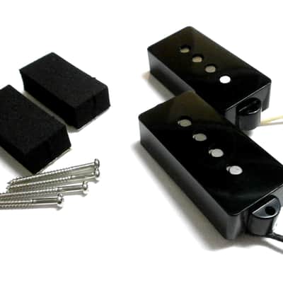 Precision Bass Pickup Hand Wound Alnico 5  Covers Cushions Screws Q pickups Hand wound Fits FendeR image 2