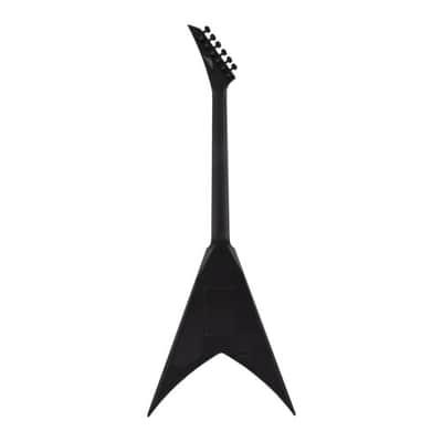Jackson X Series King V KVXMG 6-String, Laurel Fingerboard, Poplar Body, Through-Body Maple Neck, and Humbucking Pickups Electric Guitar (Right-Handed, Satin Black) image 3