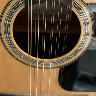 Takamine GD30CE-12NAT G30 Series 12-String Dreadnought Cutaway Acoustic/Electric Guitar 2010s - Natural w/ Takamine Case image 9