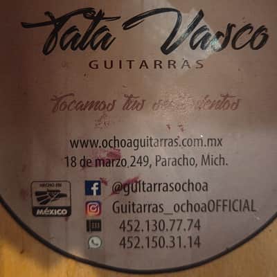 Tata Vasco Classical Nylon Guitar Natural image 5