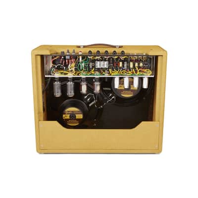 Fender ’57 Custom Twin-Amp 40-Watt Guitar Combo Amp - Lacquered Tweed image 4
