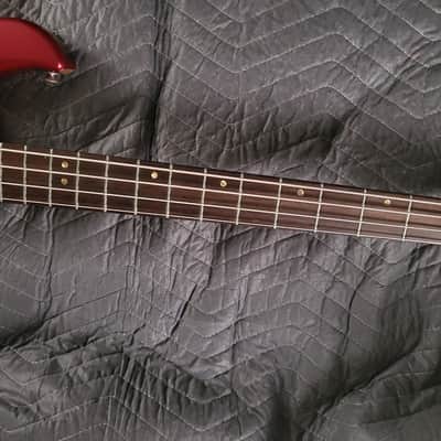 Gibson Victory Standard Bass 1981 - Candy Apple Red with OHSC image 3