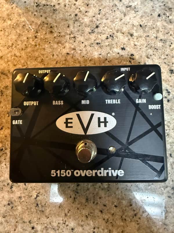 MXR EVH5150K 5150 Overdrive Katakana Edition 2016 - Black