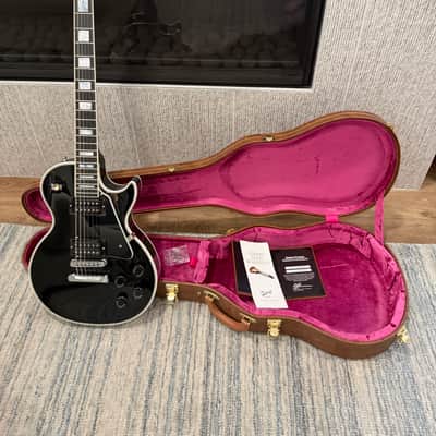 Gibson Les Paul Custom with Chrome Hardware 2012 - 2018 - Ebony image 1
