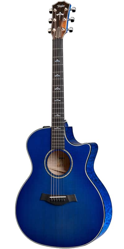 Taylor 614ce Custom - Sitka Spruce / Maple, Blue Burst image 1