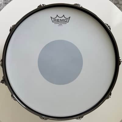 Rare DW Collector's Series 6.5x14” Black Ti Titanium Metal Snare Drum image 3
