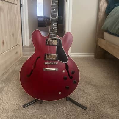 Gibson ES 335 2014 - Satin red image 1