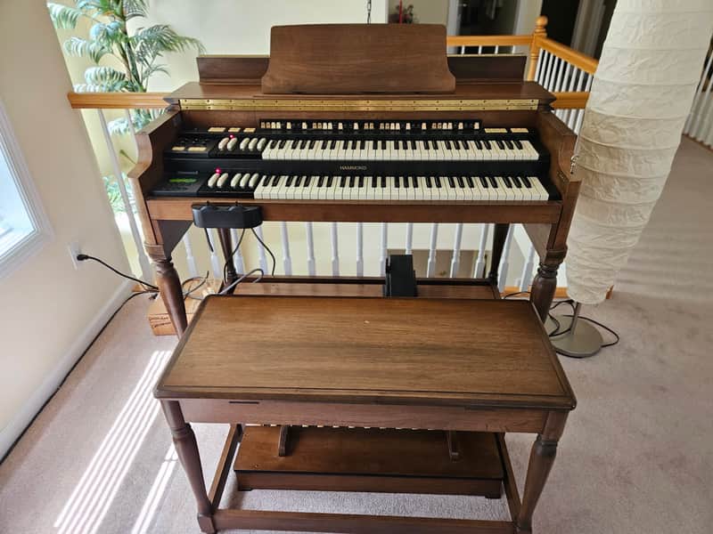 Hammond Hammond XB-3 Digital Organ & Leslie 122XB Speaker Package - Local Pickup 1998 - Walnut image 1
