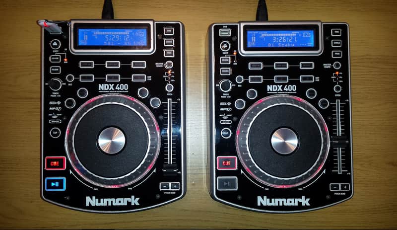 Pair of Numark NDX 400 CDJ with USB (boxed/like new) image 1