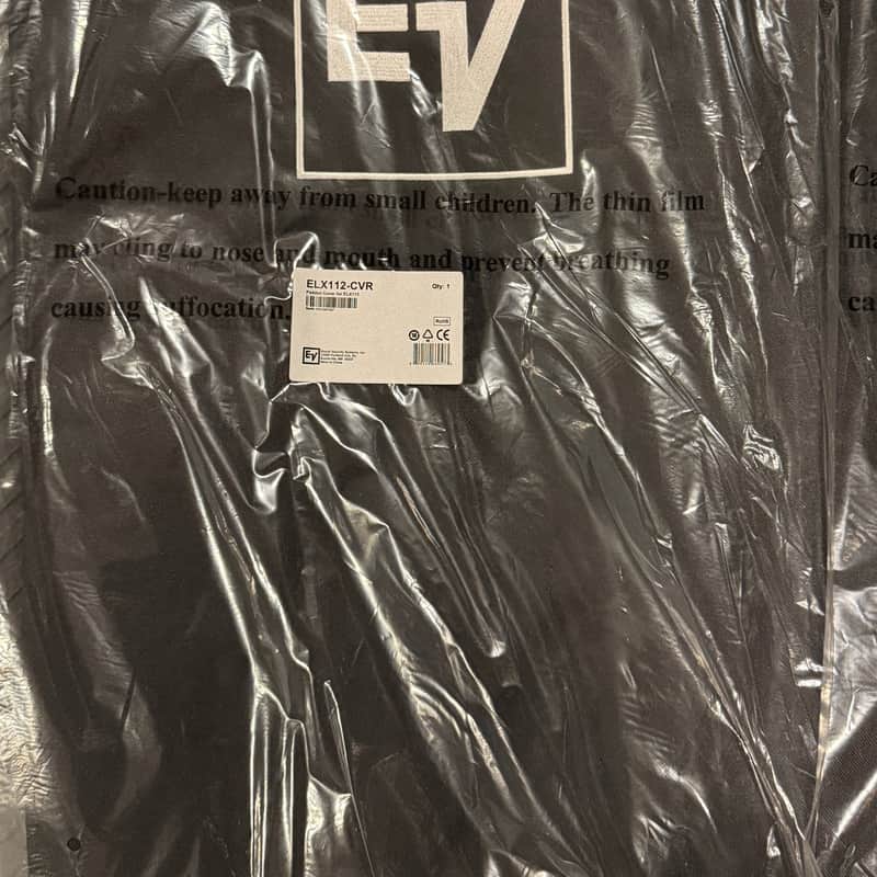 2010s Electro-Voice ELX112-CVR Padded Cover for ELX112 Black