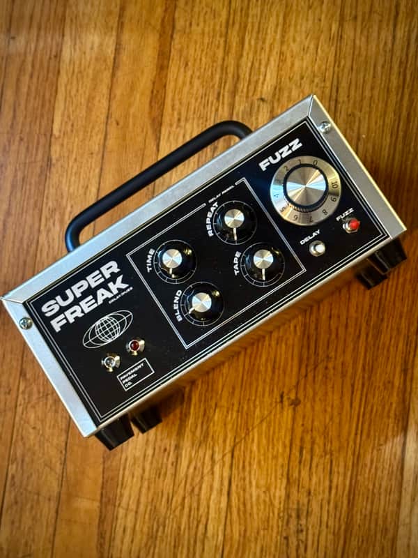 Pavement Pedal Co Super Freak Fuzz/Delay Head Unit, Amp Top Lunchbox image 1