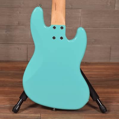 Roscoe Classic 5 String JJ Bass Seafoam Green Left Handed w/ Gig image 6