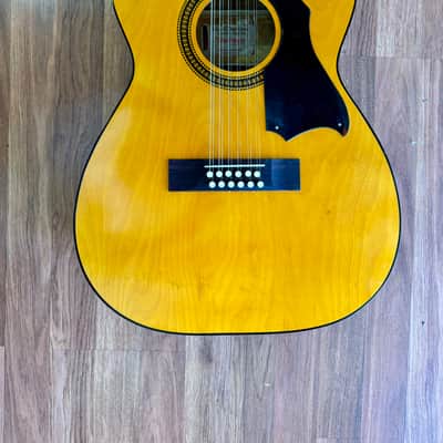 Baxendale Conversion Harmony H12272 12-String Circa 1970 - Natural image 6