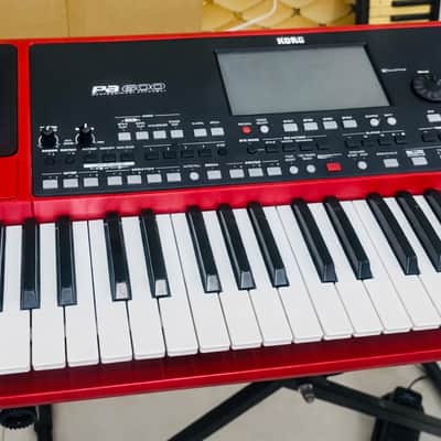 Korg Pa600 61-Key Red Arranger Workstation Used image 5