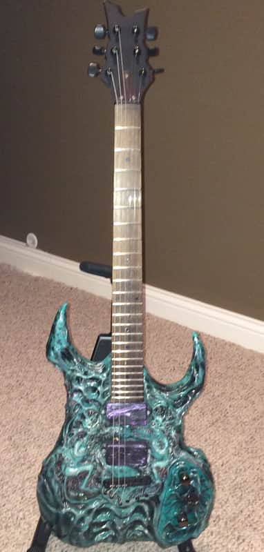 Ikon custom demon guitar Custom image 1