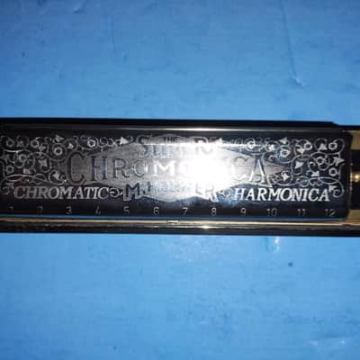 Hohner Chromonica 270/48 Harmonica in Key of D - Chrome image 1