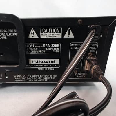 Denon DRA-335R AM/FM Stereo Receiver (1990-91) image 11