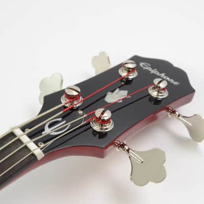 Epiphone EB-3 SG Bass Guitar - Heritage Cherry w/ Gig Bag image 11