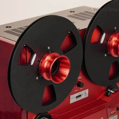 Akai GX-636 Reel-to-Reel Tape Deck – Custom Red – Professionally Restored – Fully Tested – 1-Year Warranty image 4