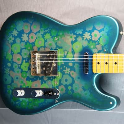 FENDER Telecaster TL69-85  2001 - Blue FLower - Japan Import image 3