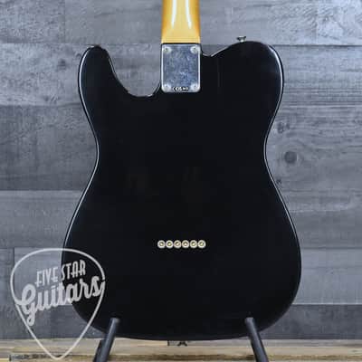 Mint Fender Dealer Exclusive Vintera  Road Worn  '60s Double Esquire -  Black with Deluxe Gig Bag image 2