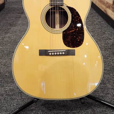 Martin Custom Shop 000-C24 Firehouse Guitars Exclusive Grand Auditorium Acoustic Guitar, Solid Spruce Top, Aged Tone Natural image 1