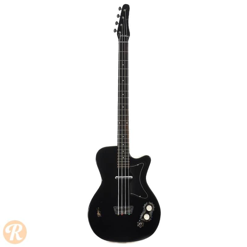 Silvertone 1444 Bass Black 1964 image 3