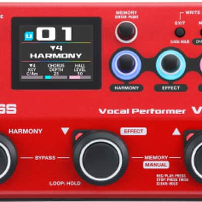 Boss VE-22 Vocal Performer - Effects & Looper Pedal image 2
