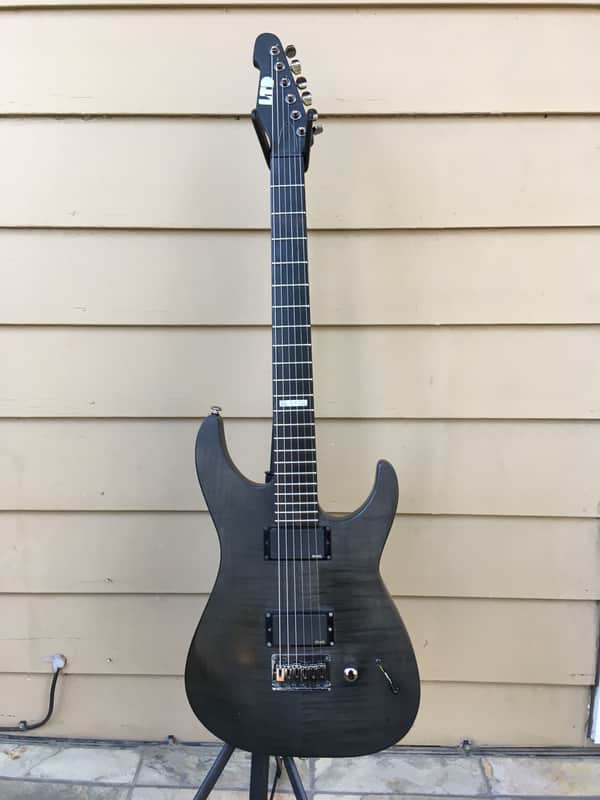 ESP LTD JD-600 Jon Donais Signature Black Satin image 1