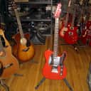 Fender Limited Edition American Standard Telecaster with Matching Headstock 2009 Fiesta Red