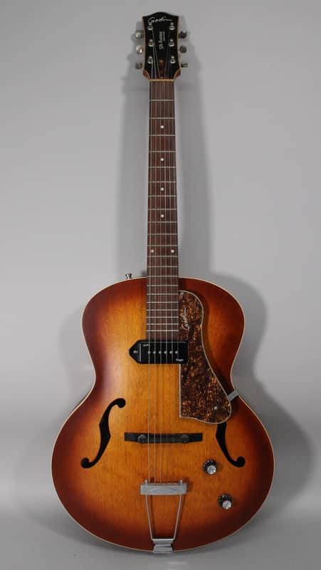 Godin 5th Avenue Kingpin Cognac Burst image 1