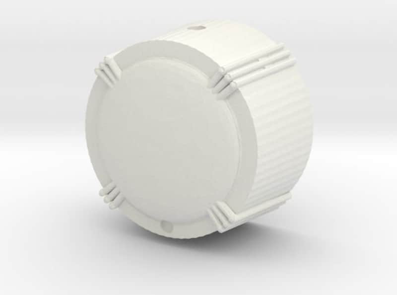 USA Made Reproduction 1930 RCA "THREE STRIPE"-White Natural Versatile Plastic image 1