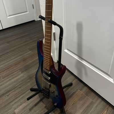 Ibanez QX54QM-BSM Quest Standard 2021 - Present - Blue Sphere Burst Matte image 5