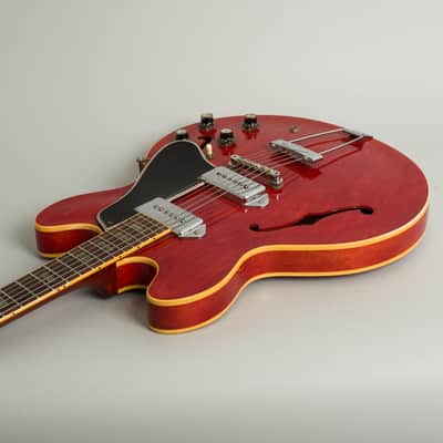 Immagine Gibson  ES-330TDC Thinline Hollow Body Electric Guitar (1966), ser. #847022, molded plastic hard shell case. - 7