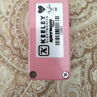 Keeley Mini Katana Clean Boost 2015 - Present - Pink image 2