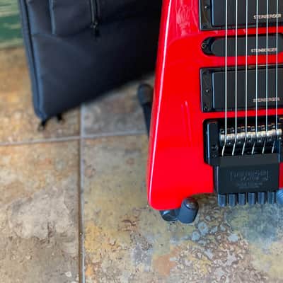 Steinberger Spirit GT-Pro HSH Electric Guitar in Hot Rod Red w/ Steinberger Bag image 11