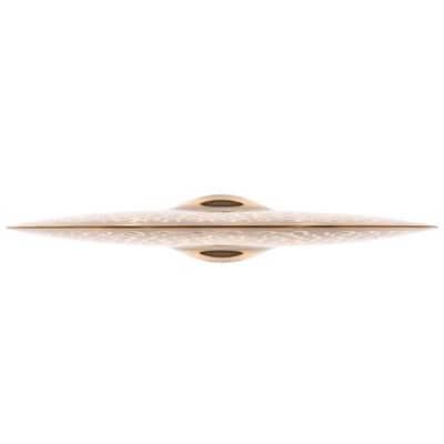 Meinl Pure Alloy Custom Medium Thin Hi Hat Cymbals 15" image 4
