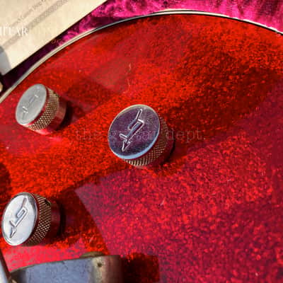 ♚MINT♚ 2012 Gretsch CUSTOM SHOP G-6128 MASTERBUILT JET Stephen Stern♚RED SPARKLE♚Dynasonics !♚OHSC♚8 LBS♚COA image 10