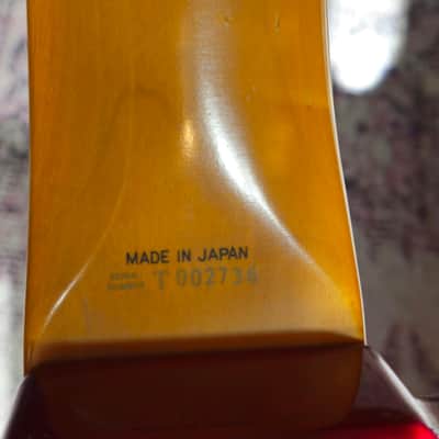Fender Jazz Bass 1991 - Photo Flame. Made In Japan image 5