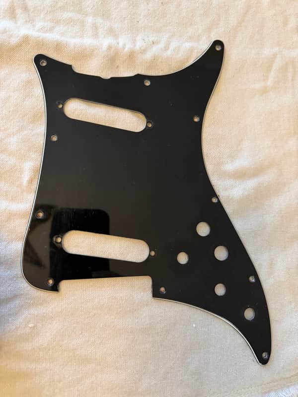Fender Lead 2 Pickguard 1980 - Black image 1