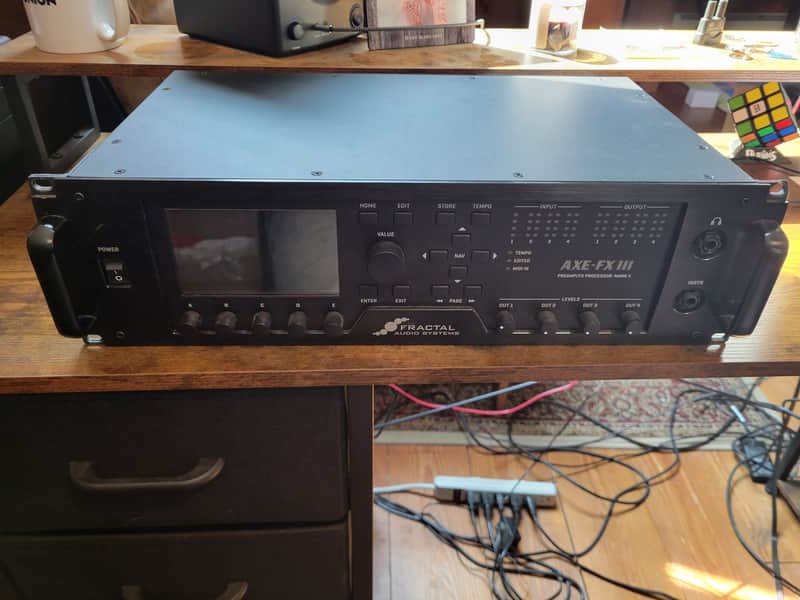 Fractal Audio Axe-FX III Mark II 2020 - Present - Black image 1