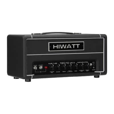 Hiwatt T-Series TB20/10 20/10-Watt Tube Guitar Amplifier Head - Black - Open Box image 1