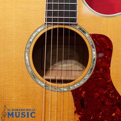 2003 Taylor 614CE Tri-Back with Flame Maple Neck ES2 Electronics Preowned image 9