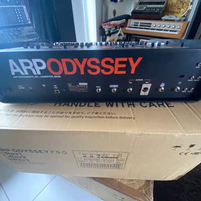 Korg Limited Edition ARP Odyssey FSQ Rev3 with SQ-1 Sequencer Bundle 2018 - Present - Black/Orange image 8