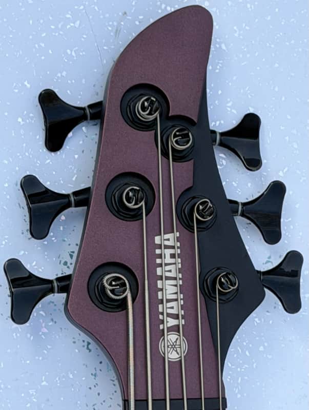 Yamaha RBX JM2 John Myung six string bass - Purple metallic | Reverb